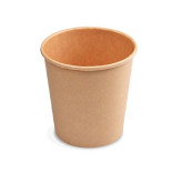 Puodeliai popieriniai KRAFT M 280 ml (50 vnt.)