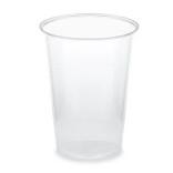 Stiklinės vienkartinės skaidrios BIO 300 ml 84 mm (50 vnt.)