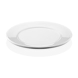 Lėkštė plastikinė ovali balta 17 cm