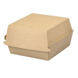 Dėžutės hamburgeriams rudos 110x110x77 mm XL (50 vnt.)hamburiams rudos 110x110x77 mm XL (50 vnt.)