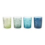 Stiklinės MATCH&COLOR Blue 350 ml (4 vnt.)