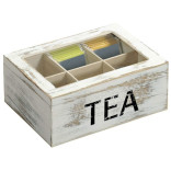 Dėžutė arbatai balta KESPER (6 dalių)