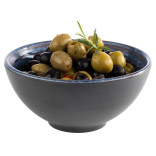 Dubuo plastikinis juodas/mėlynas LOOPS 7 cm 0,5 L