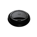 Dangteliai puodeliams juodi CPLA 80 cm (50 vnt.)