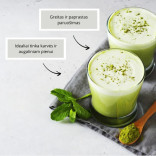 Matcha latte milteliai su kokosu cukrumi 200 g