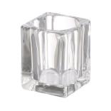Žvakidė stiklinė 7x9 cm