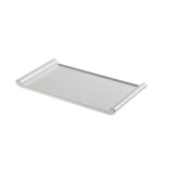 Padėklas melamino baltas 30x18x2,5 cm