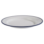 Lėkštė plastikinė apvali ENAMEL LOOK 24,5 cm