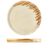 Lėkštė stačiu kraštu Roko Sand Terra 28 cm
