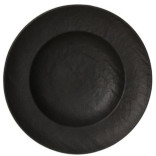 Lėkštė gili juoda Vulcania 25 cm