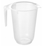Ąsotis plastmasinis su padalomis 1 l