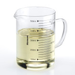 Ąsotis stiklinis su padalomis 500 ml