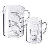 Ąsotis stiklinis su padalomis 500 ml