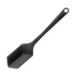 Mentelė kampinė plastikinė juoda 29 cm
