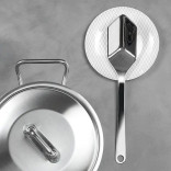 Mentelė kampinė metalinė 29 cm