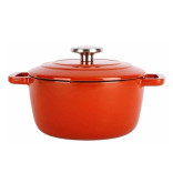 Puodas ketaus oranžinis FONTESTIC 2.7 L