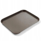 Padėklas plastikinis rudas 26.5x34.5 cm