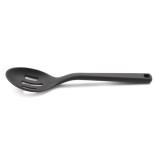 Šaukštas virtuvinis perforuotas pilkas 30.5 cm