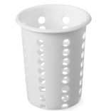 Dėklas stalo įrankiams plastikinis, baltas