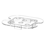 Grotelės indui GN 1/6 17,2x16,2 cm HENDI
