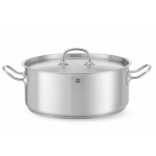 Puodas žemas su dangteliu KITCHEN LINE 28 cm 7.3 L