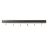 Laikiklis peiliams magnetinis su kabliuku 60 cm
