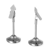 Laikikliai meniu su spaustukais 4x10.4 cm (2 vnt.)