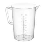 Ąsotis plastikinis su padalomis HENDI 2 L