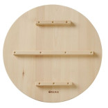 Padėklas picai apvalus 50 cm, medinis