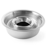 Peleninė metalinė su talpa pelenam 14 cm