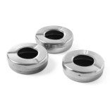 Peleninės metalinės uždaros 9 cm HENDI (3 vnt.)