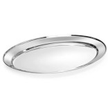 Padėklas metalinis ovalus HENDI 35x24 cm