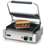 Kontaktinis grilis rifliuotas PANINI 34x23 cm