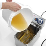 Kibiras plastikinis 11.5 L su dangčiu HENDI