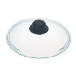 Dangtis stiklinis su plastmasine rankena AMT 26 cm