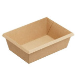 Dėžutės ruda 400 ml 10x13.5x4.5 cm ( 50 vnt. )