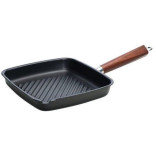 Keptuvė su medine rankena GRILL AUTHENTIC 28x26 cm