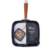 Keptuvė su medine rankena GRILL AUTHENTIC 28x26 cm