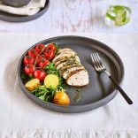 Lėkštė stačiu kraštu ALTO GREY 19,5 cm