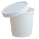 Indeliai popieriniai balti 470 ml ( 25 vnt. )