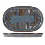 Lėkštė ovali SOLAS BLUE 19x12,5 cm