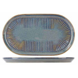 Lėkštė ovali SOLAS BLUE 28x16,5 cm