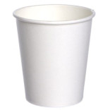 Puodeliai popieriniai balti 250 ml (8oz) (50 vnt.) 80 mm