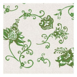 Servetėlės rudos/žalios ELBA VERDE 40x40 cm 50 vnt.