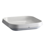 Indas baltas 30x30x6,5 cm