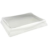 Dangčiai rPET padėklui SUSHI 16x22 cm ( 50 vnt. )