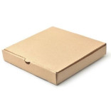 Dėžutės picai rudos 28x28x3,5 cm ( 100 vnt. )