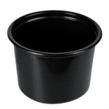 Indeliai apvalūs juodi 80 g ( 100 vnt. )