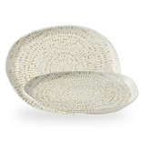 Lėkštė Cascade Organic Taupe 26x20 cm