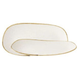 Lėkštė Stonecast Organic White 30x15 cm